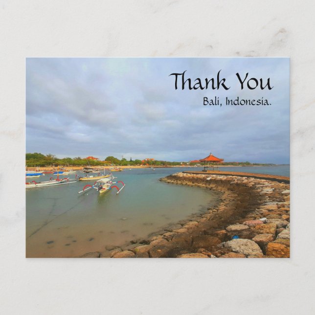 Cartes postales Salutation de Bali, Indonésie. (Devant)