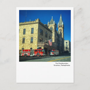 Cartes postales Scranton PA, quartier général des 