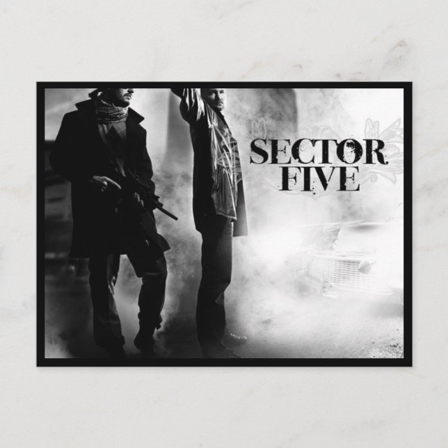 Cartes postales: Secteur cinq (Devant)