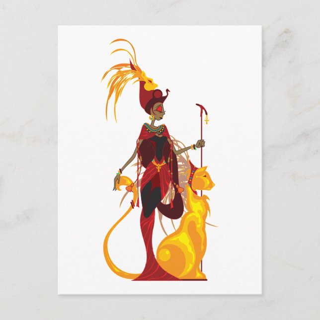 Cartes postales Sekhmet (Devant)