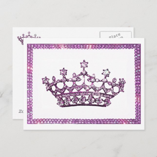 Cartes postales Tiara et Gems (Devant / Derrière)