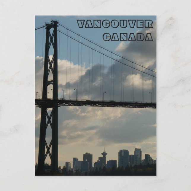 Cartes postales Vancouver Lions Gate (Devant)