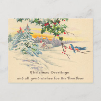Cartes postales victoriennes de Noël