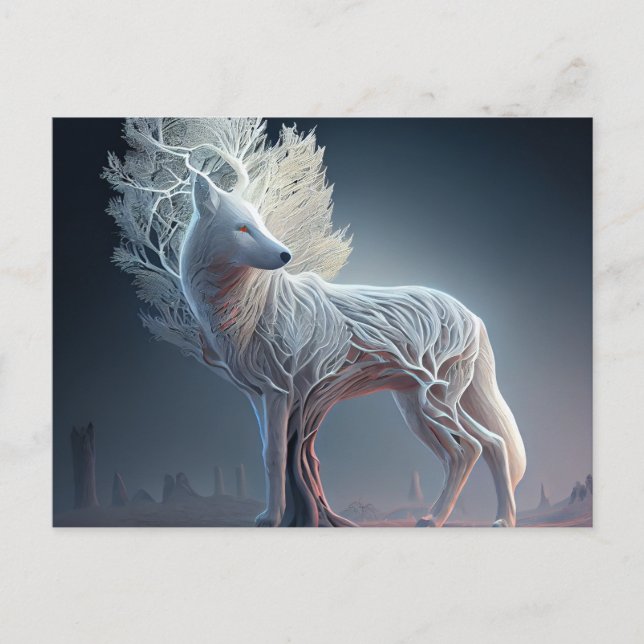 Cartes Postales  White Wolf (Devant)