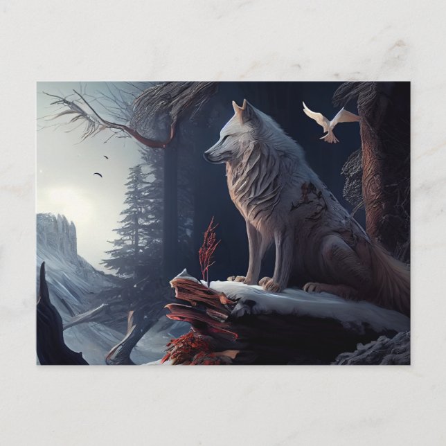 Cartes Postales  White Wolf (Devant)