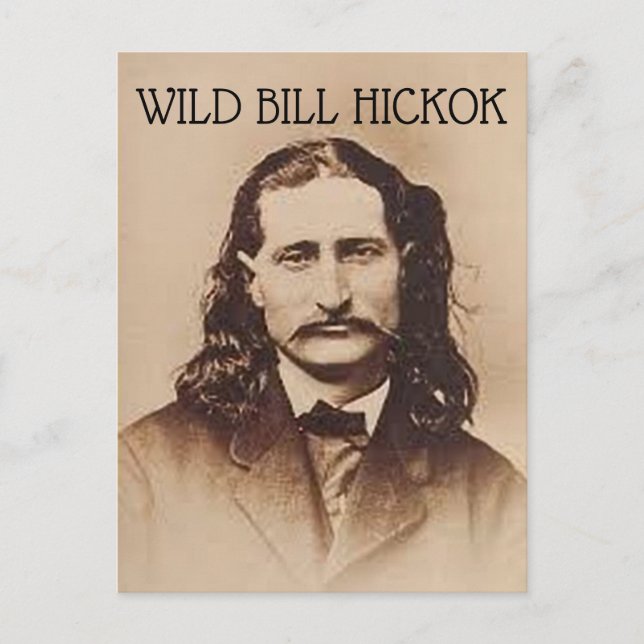 CARTES POSTALES WILD BILL HICKOK (Devant)