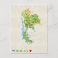 CARTES POSTCARDS ♥ Thaïlande