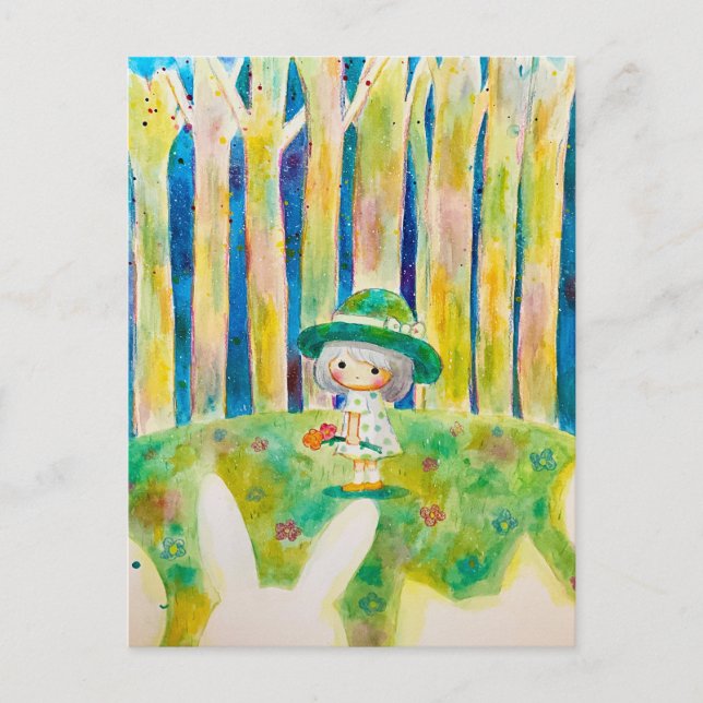 CARTES POUR FÊTES ANNUELLES さよならいつか (Devant)