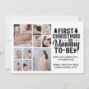 Cartes Pour Fêtes Annuelles 10 Photo Maman à venir Noël Grossesse 