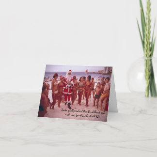 Cartes Pour Fêtes Annuelles 11306154, Père Noël choisit Bondi