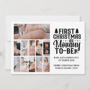 Cartes Pour Fêtes Annuelles 11 Photo Maman à Noël Annonce de grossesse 