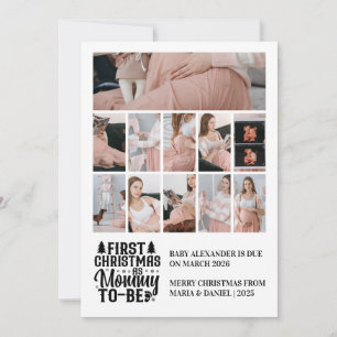 Cartes Pour Fêtes Annuelles 11 Photo Maman à venir Noël Grossesse 