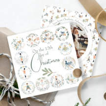 12 Jours de Noël Élégant