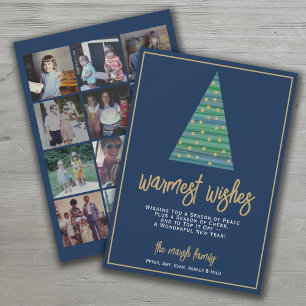 Cartes Pour Fêtes Annuelles 12 Photo - Chaleurest Wishes Christmas Tree Orname