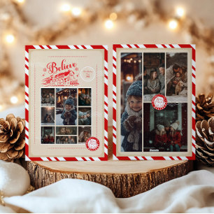Cartes Pour Fêtes Annuelles 13 Photo Polar Express Billet de Noël