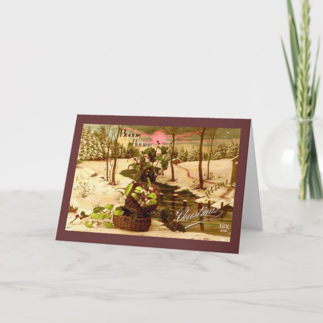 Cartes Pour Fêtes Annuelles 1910 Bonne Anee FRENCH voeux de nouvel an (Devant)