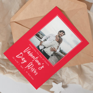 Cartes Pour Fêtes Annuelles 1 - Collage de photos Couple Saint-Valentin mélang