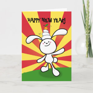 Cartes Pour Fêtes Annuelles 2011 Year of the Rabbit : Mochi Balance !