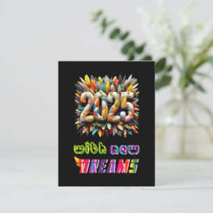 Cartes Pour Fêtes Annuelles 2025 Avec De Nouveaux Rêves