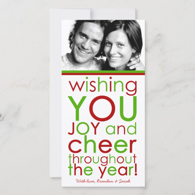 Cartes Pour Fêtes Annuelles 311-Cheer Toute L'Année N°2 ! (Devant)