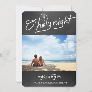 Cartes Pour Fêtes Annuelles 311 O Saint Nuit Chalboard Typographie Vacances