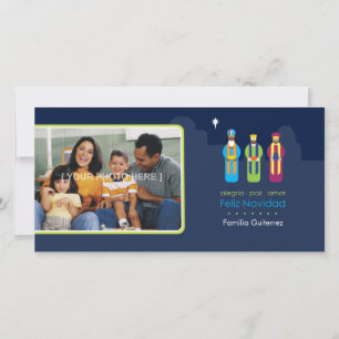 Cartes Pour Fêtes Annuelles 3 Reyes (espagnole)