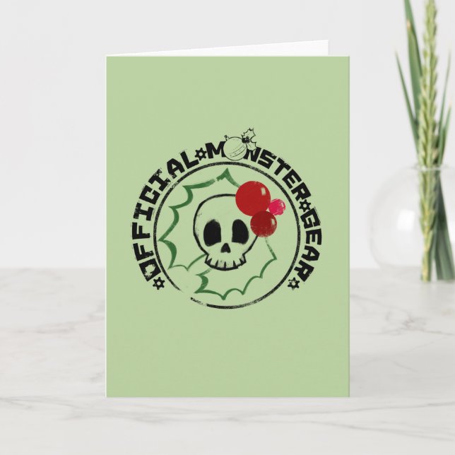 Cartes Pour Fêtes Annuelles 4 Petits monstres - Nessa Holiday Logo 2 (Devant)