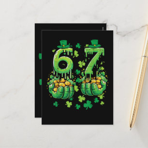 Cartes Pour Fêtes Annuelles 6 7 Jour de la Saint-Patrick