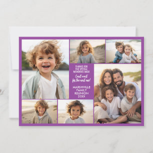Cartes Pour Fêtes Annuelles 6 Photos - Souvenirs de réunion de famille