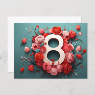 Cartes Pour Fêtes Annuelles 8 mars