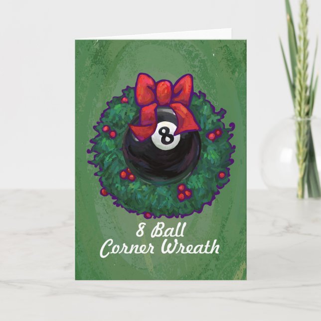 Cartes Pour Fêtes Annuelles 8 Noël de bal (Devant)