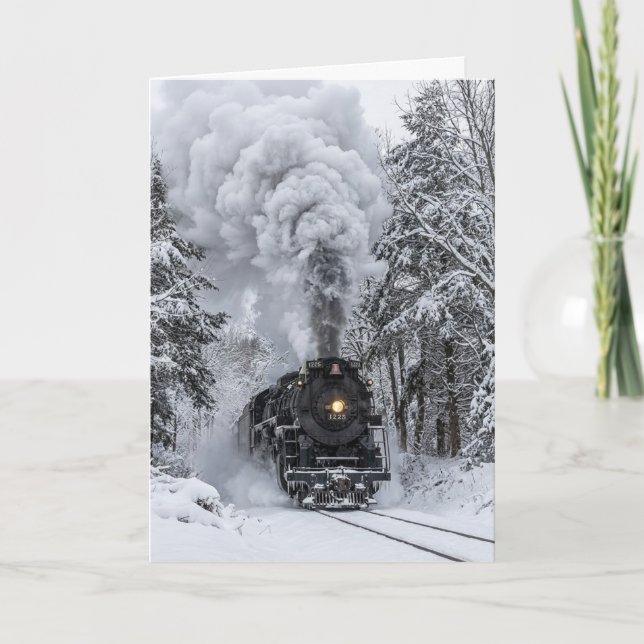 Cartes Pour Fêtes Annuelles A Christmas Journey (Devant)