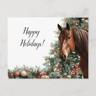Cartes Pour Fêtes Annuelles A cute horse, the symbol of Novgorod in 2026