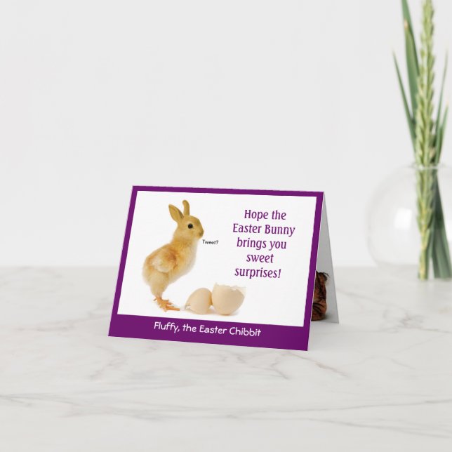 Cartes Pour Fêtes Annuelles A Fun, Slightly Twisted Easter (Devant)