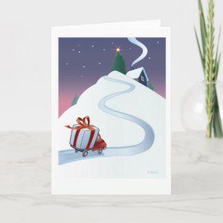 Cartes Pour Fêtes Annuelles "À la maison pour Noël" par Gerry O'Neill