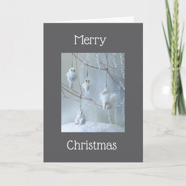 CARTES POUR FÊTES ANNUELLES À MA **BOSS** CETTE SAISON DE NOËL (Devant)