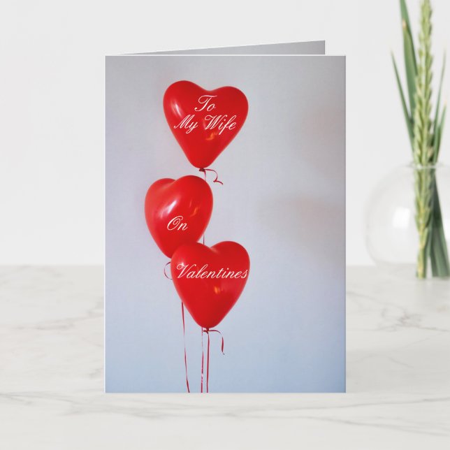 Cartes Pour Fêtes Annuelles À Ma Femme Sur Valentines Vous Aimez Toujours (Devant)