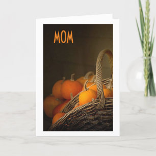 CARTES POUR FÊTES ANNUELLES À MA MÈRE À THANKSGIVING=GRATEFUL POUR VOUS