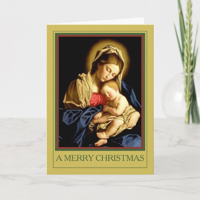 CARTES POUR FÊTES ANNUELLES A MERRY CHRISTMAS (Devant)