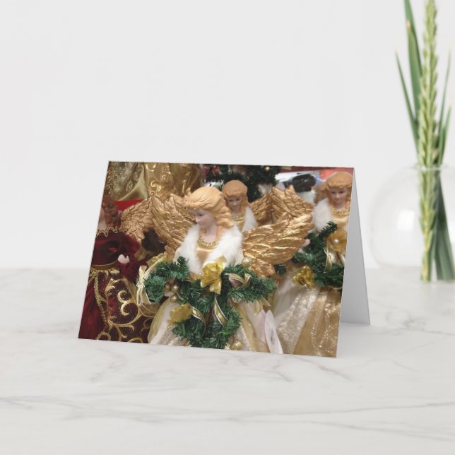 CARTES POUR FÊTES ANNUELLES À MON ANGE À NOËL (Devant)
