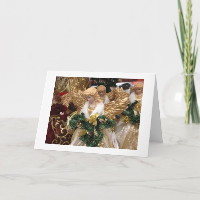 CARTES POUR FÊTES ANNUELLES À MON ANGE À NOËL AVEC AMOUR (Devant)