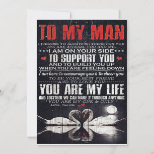 Cartes Pour Fêtes Annuelles À Mon Cadeau Homme, Cadeau Personnalisé À Mon Mari