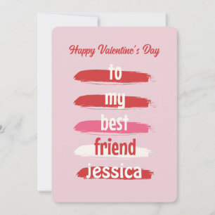 Cartes Pour Fêtes Annuelles À Mon Meilleur Ami Saint-Valentin