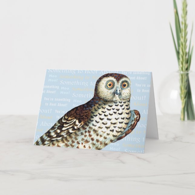 Cartes Pour Fêtes Annuelles À Propos De Quelque Chose (Devant)
