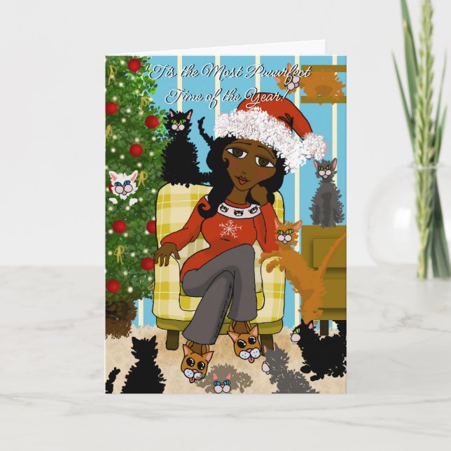 Cartes Pour Fêtes Annuelles A Puuurfect Christmas! (Devant)