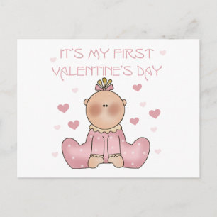 Cartes Pour Fêtes Annuelles Ă?re Saint-Valentin de bébé