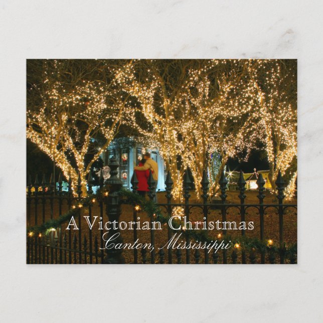 Cartes Pour Fêtes Annuelles A Victorian Christmas - Canton, Mississippi (Devant)