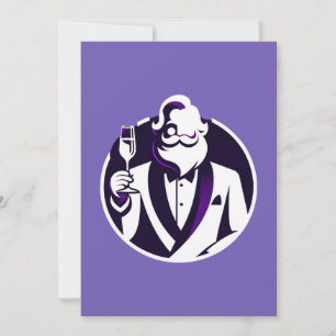 Cartes Pour Fêtes Annuelles À votre santé de T-Shirt Santa - Toast de vacances