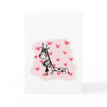 abondance d'a de coeurs de l'étreinte W de girafe