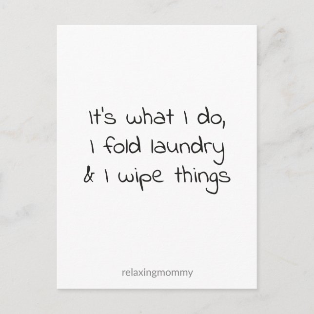 Cartes Pour Fêtes Annuelles About the momlife, funny quote kaart (Devant)